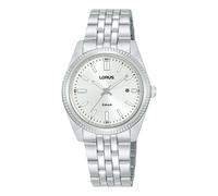 Lorus Reloj casual de 30 mm de acero inoxidable para mujeres RJ279BX9