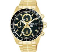 Lorus Reloj cronógrafo para Mujer, Acero Inoxidable, Oro
