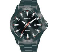 Lorus Reloj deportivo de acero inoxidable para hombre, 44 mm, 10 ATM, RH963PX9, plata, pulsera