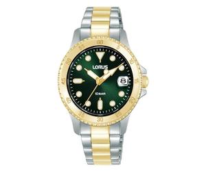 Lorus Reloj Deportivo para Mujer, Acero Inoxidable, Plata