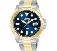 Lorus Reloj Deportivo para Mujer, Acero Inoxidable, Plata-Oro