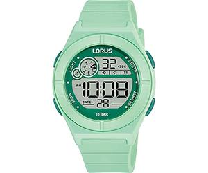Lorus Reloj Digital de Cuarzo con Correa de Silicona R2369NX9
