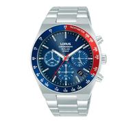 Lorus Reloj Hombre Caja De Acero Pulsera Acero De Color Plata Resistente Al Agua 10 Atm
