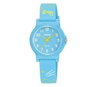 Lorus Reloj Infantil Analógico de Cuarzo con Correa de Silicona, Azul