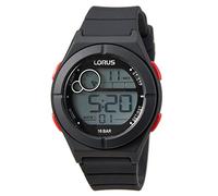 Lorus Reloj Niño Digital de Cuarzo con Correa de Silicona, Negro