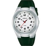 Lorus Reloj Unisex Analógico de Cuarzo con Correa de Silicona, Verde