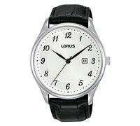 Lorus RH913PX9 - Reloj analógico de Cuarzo para Hombre con Correa de Piel, Plata, Correa