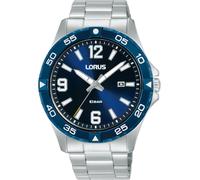 Lorus Reloj Analógico de Cuarzo para Hombre con Pulsera de Acero Inoxidable, Plata