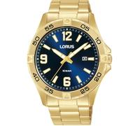 Lorus RH990QX9 Reloj de pulsera 42mm 10ATM Cuarzo Unisex Azul Oro
