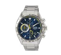 Lorus RM311JX9 - Reloj analógico de Cuarzo para Hombre con Correa de Metal, Azul, Pulsera