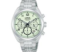 Lorus RT393KX9 Cronografo 41mm 10ATM Chronograph Cuarzo Unisex Verde Plata