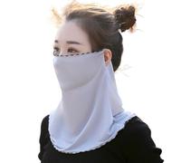 LORYEANM Bufanda de protección para montar en bicicleta para el sol | Protector de cuello para montar en bicicleta, transpirable, diadema, senderismo, bicicleta de pesca, cubierta de pañuelo, UV