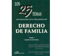 Los 25 Temas Mas Frecuentes En La Vida Practica Del Derecho De Familia