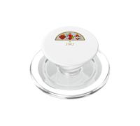 Los 3 Sagrados Corazones Jesús María José Católica Vitral PopSockets PopGrip para MagSafe