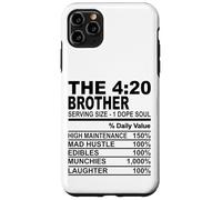 Los 420 hermano droga alma nutrición hecho divertido maleza hombres Carcasa para iPhone 11 Pro Max