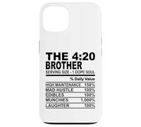 Los 420 hermano droga alma nutrición hecho divertido maleza hombres Carcasa para iPhone 13