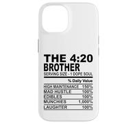 Los 420 hermano droga alma nutrición hecho divertido maleza hombres Carcasa para iPhone 14