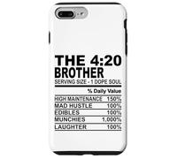 Los 420 hermano droga alma nutrición hecho divertido maleza hombres Carcasa para iPhone 7 Plus/8 Plus