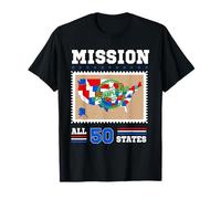 Los 50 Estados Misión cumplida visitaron 50 Estados de EE. UU Camiseta