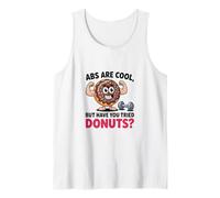 Los Abdominales Son geniales, Pero ¿has Probado Donuts Funny Gym Camiseta sin Mangas