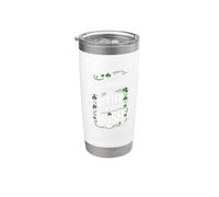 Los acertijos tontos son mejores cuando eres el día de San Patricio irlandés Vaso térmico de acero inoxidable de doble pared