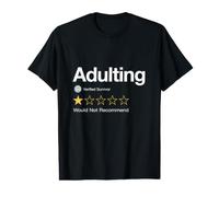 Los Adultos no recomendarían la Camiseta One Star de Funny Review Camiseta gráfica económica