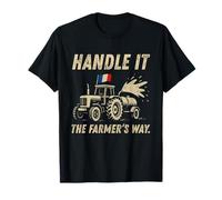 Los Agricultores franceses protestan contra el estiércol - Manejarlo a la Camiseta
