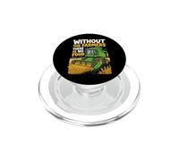 Los Agricultores sin los Que no Hay Agricultor de Alimentos PopSockets PopGrip para MagSafe