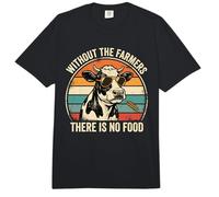 Los Agricultores sin los Que no Hay Comida para el criador de Vacas Comfort Colors Adult Heavyweight T-Shirt