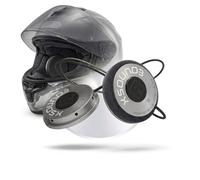 Los altavoces para casco de motocicleta IASUS Premium Audio funcionan con la mayoría de las comunicaciones de casco con puertos de auriculares. El kit de altavoces XSound 3 incluye accesorios para una