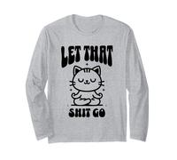 Los Amantes de los Gatos - Let That Shit Go Cat Manga Larga