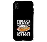Los amantes de los perros calientes pronostican 100% de probabilidad de perros calientes Carcasa para iPhone XS Max