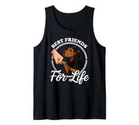 Los Amantes de los Perros Coonhound, Mejores Amigos, diseñan un Hermoso Coonhound Camiseta sin Mangas