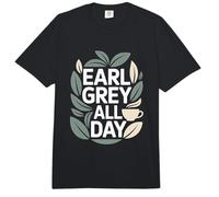 Los Amantes del té Earl Grey para Todo el día deleitan Comfort Colors Adult Heavyweight T-Shirt