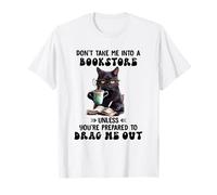 Los Amantes Divertidos de los Gatos y los Libros no me Llevan a una librería Camiseta