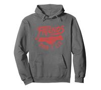 Los Amigos del apretón de Manos de Stranger Things no mienten Sudadera con Capucha, Unisex para Adultos, Asfalto, XL
