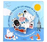 los amigos del valle de los mumin en la playa