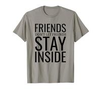 Los amigos no dejan que los amigos se queden adentro - Outdoor Adventure Camiseta