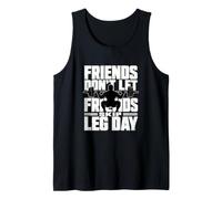 Los Amigos no Dejan Que los Amigos se salten el día de Las piernas GIM Camiseta sin Mangas