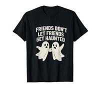 Los Amigos no Dejan Que Sus Amigos se vean embrujados Divertido Fantasma de Halloween Camiseta