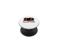 Los Amigos se convierten en Nuestra Familia elegida Mujeres Negras Melanina Chicas PopSockets PopGrip Adhesivo