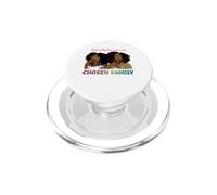 Los Amigos se convierten en Nuestra Familia elegida Mujeres Negras Melanina Chicas PopSockets PopGrip para MagSafe