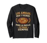 Los amigos van y vienen, pero la paella es, Comida española Manga Larga