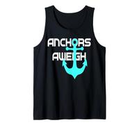 Los anclajes pesan la navegación marítima Camiseta sin Mangas