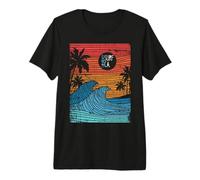 Los Ángeles California Dreaming Camiseta CA Long Beach Surf Camiseta Premium