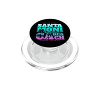 Los Angeles California Dreaming Shirts, Santa Monica Beach PopSockets PopGrip para MagSafe