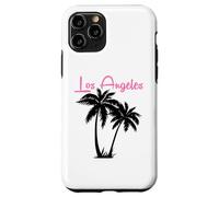 Los Ángeles California Estados Unidos Retro Palmera Carcasa para iPhone 11 Pro