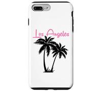 Los Ángeles California Estados Unidos Retro Palmera Carcasa para iPhone 7 Plus/8 Plus