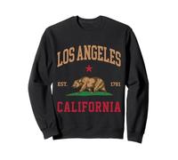 Los Ángeles California Vintage LA City Travel Design Sudadera