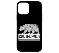 Los Ángeles California Wild Bear Ilustración Gráfico fresco Carcasa para iPhone 12 mini